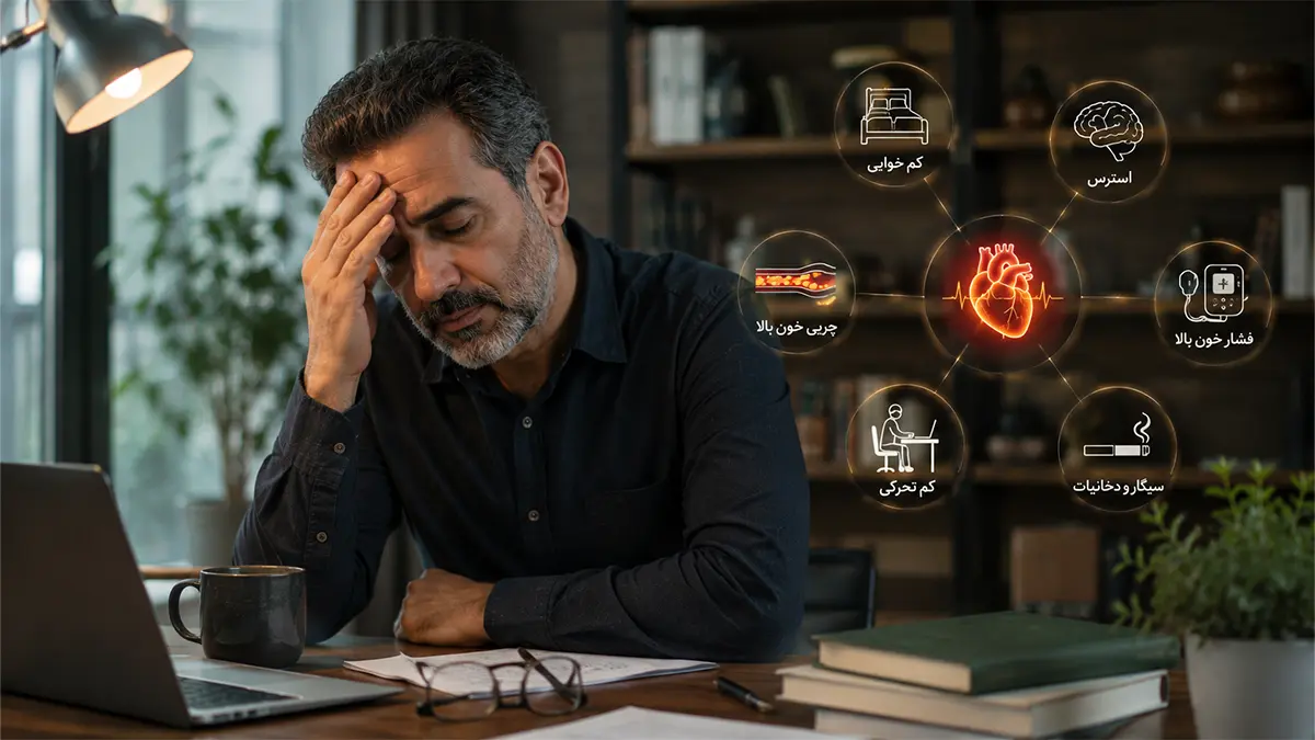 علت آریتمی قلب چیست؟ از استرس و کم خوابی تا بیماری های قلبی