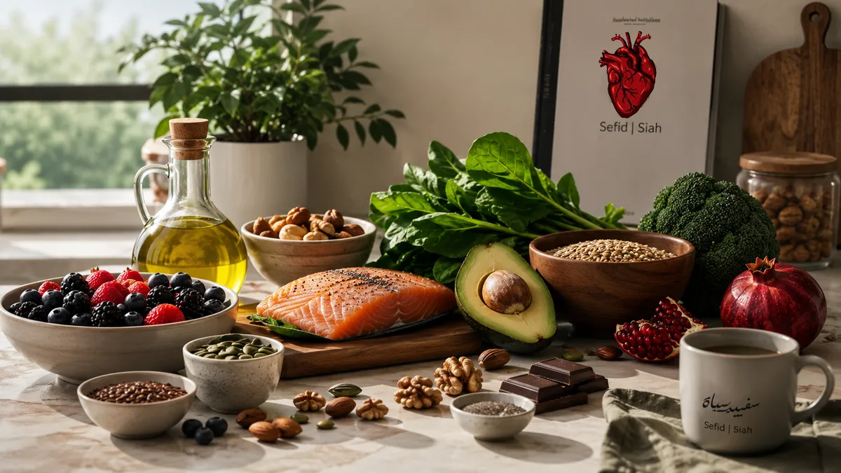 برای باز شدن رگ قلب چه بخوریم؟ بهترین خوراکیها برای سلامت عروق