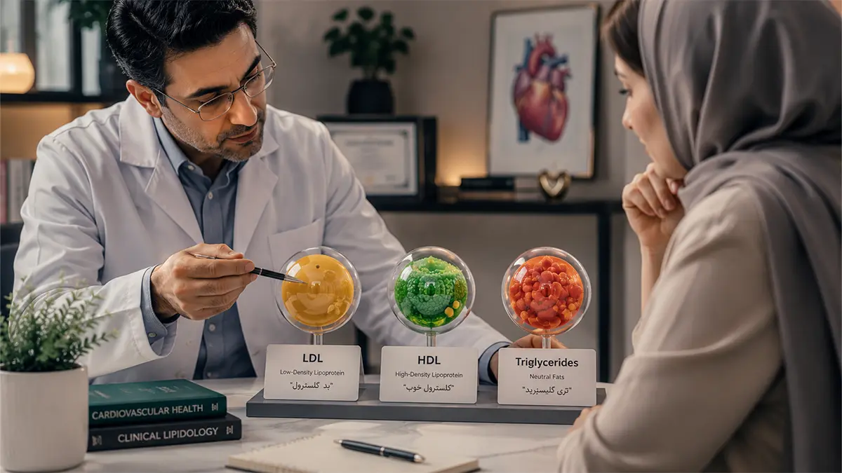 انواع کلسترول و چربی خون؛ LDL، HDL و تری گلیسیرید چه تفاوتی دارند؟