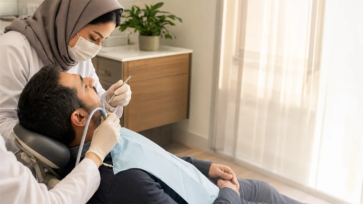 در جلسه جرم گیری دندان دقیقاً چه اتفاقی می افتد؟