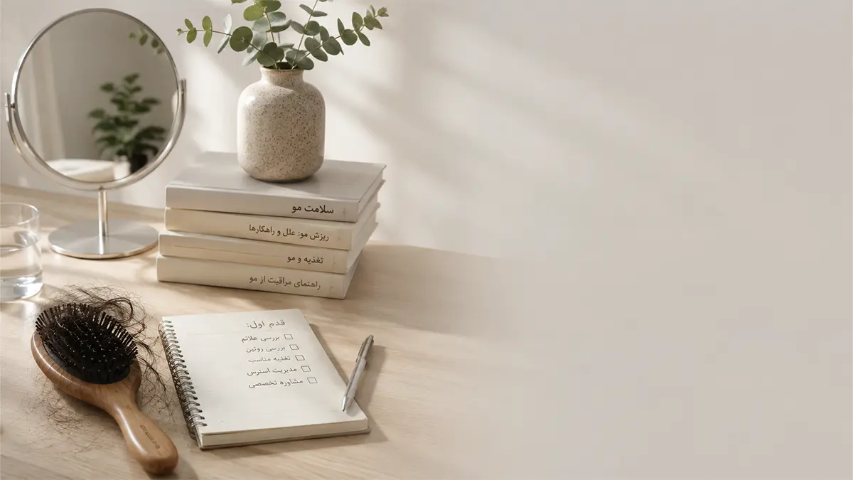 راهنمای ریزش مو و کم پشتی؛ چه چیزی طبیعی است و از کجا شروع کنیم؟