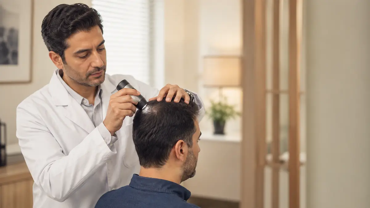 پزشک چگونه ریزش موی ارثی را تشخیص می دهد؟