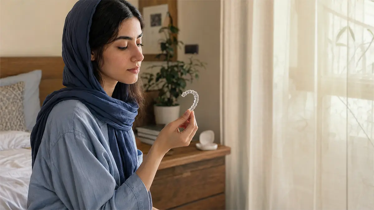 ارتودنسی متحرک نامرعی