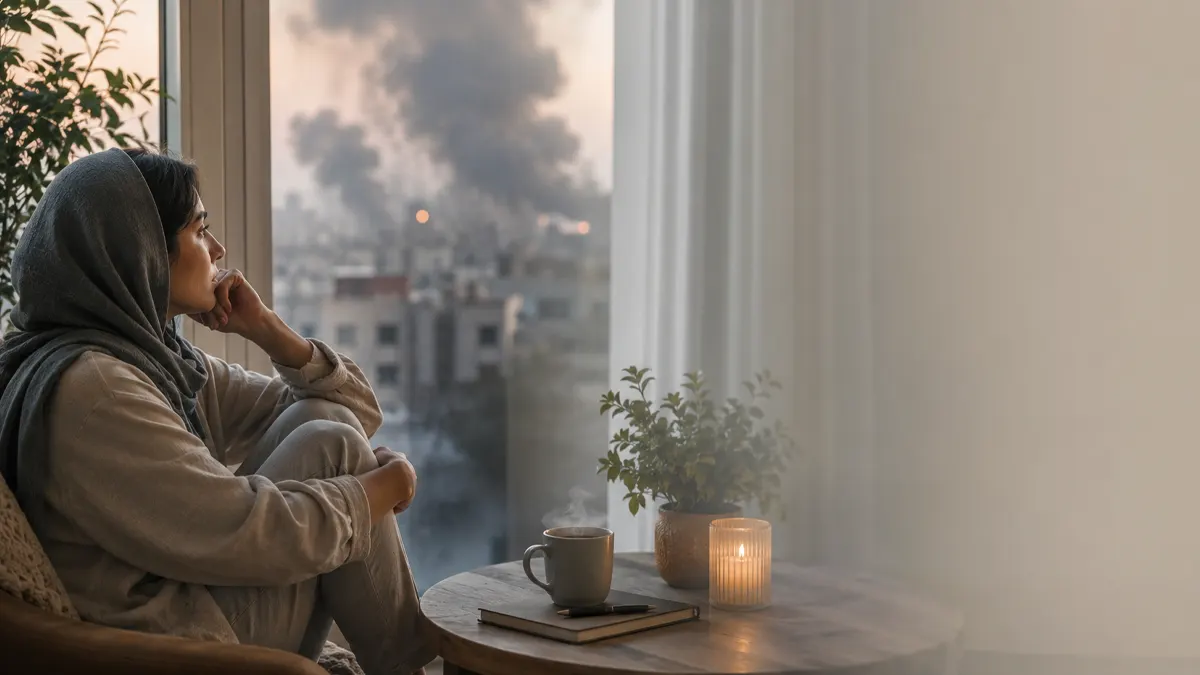 در بحران جنگ چطور استرسم را کنترل کنم؟