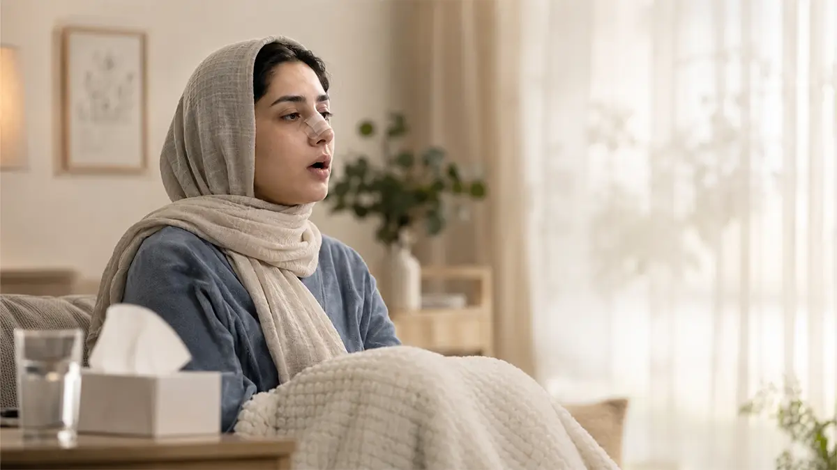گرفتگی بینی بعد از عمل