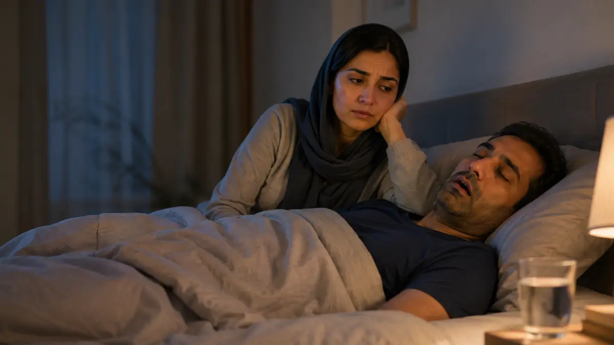 علت خروپف چیست و چه زمانی باید آپنه خواب را بررسی کرد؟