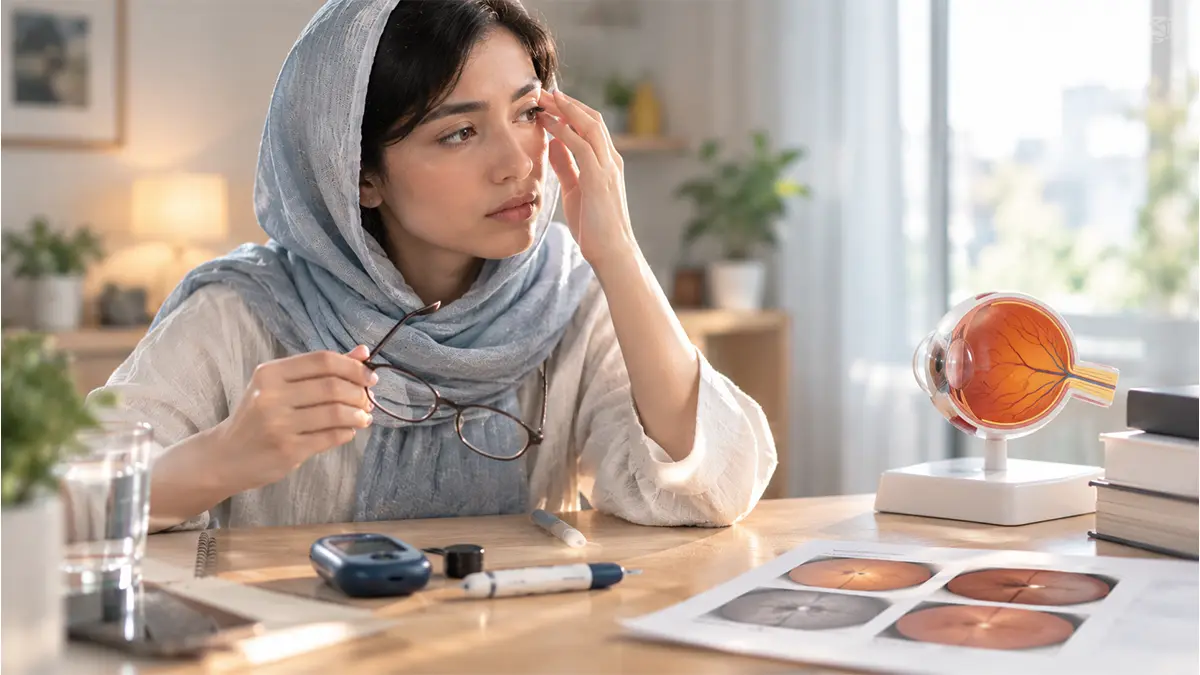 دیابت چگونه به چشم آسیب می زند و رتینوپاتی چه علائمی دارد؟