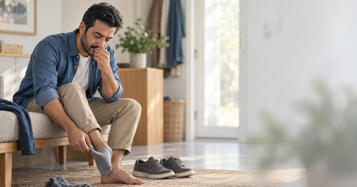 بوی بد پا از چیست و چگونه آن را کنترل کنیم؟